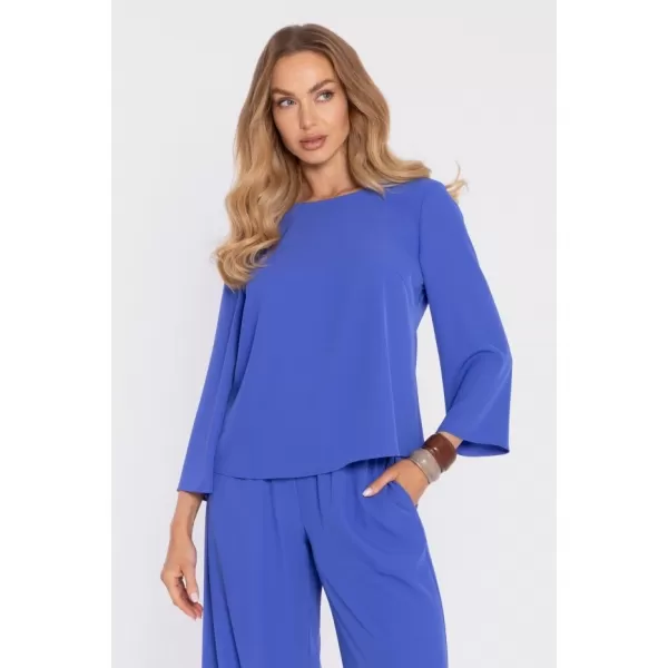  Damenbluse MOE M905 BLAU 
