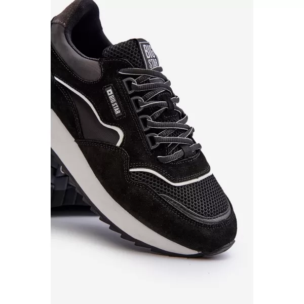  Herren-Sneaker BIG STAR NN174321 SCHWARZ Big Star Shoes 