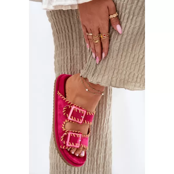  Damenhausschuhe BOTO VISLEY 37421 FUCHSIE 