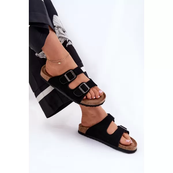  Damenhausschuhe BIG STAR RR274A390 SCHWARZ Big Star Shoes 