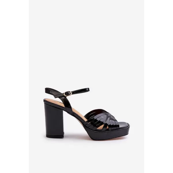  Damensandalen D&A MR38-668 SCHWARZ 