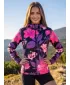 Premium-Softshelljacke für Damen ALTISPORT VOJ/ALW115JACK01 LILA/SCHWARZ