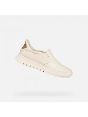 Damen-Sneaker GEOX FLEXTRIDE PLUS FAST IN G012972 CREMIG