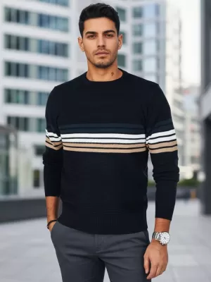 Herrenpullover DSTREET WX2323 DUNKELBLAU