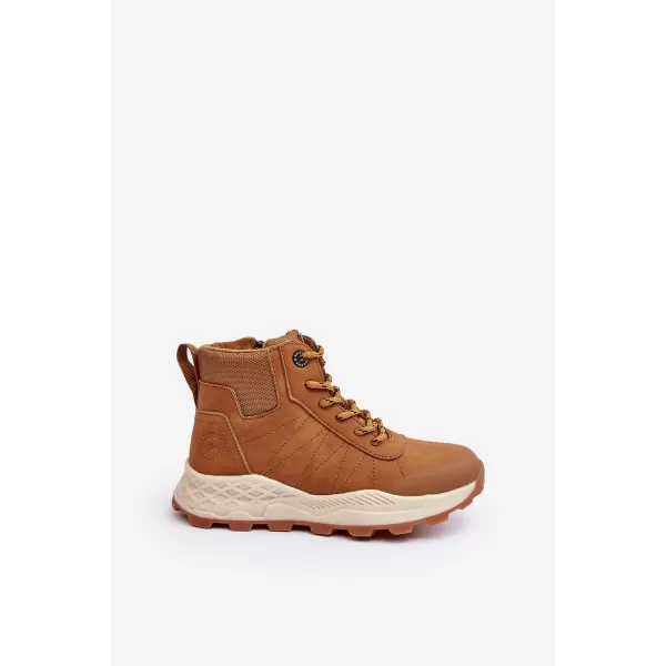  Kinder-Winterschuhe BIG STAR MM374202 CAMEL Big Star Shoes 
