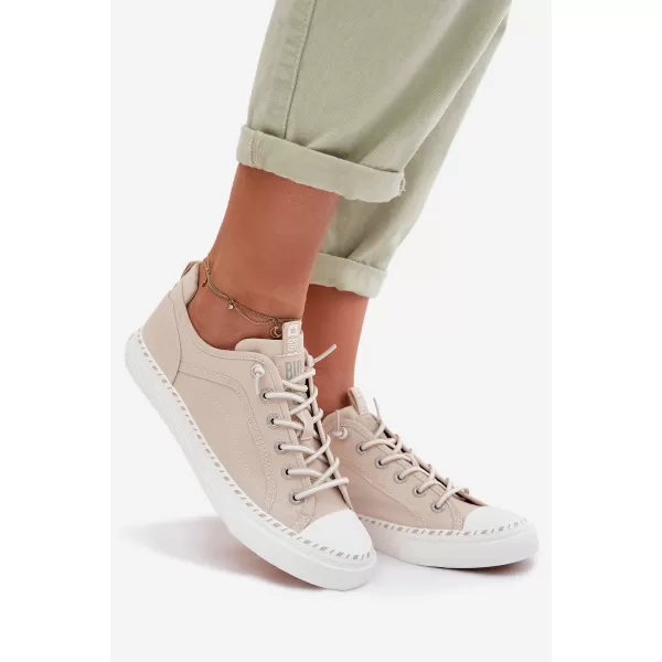  Damen-Sneaker BIG STAR TT274387 BEIGE Big Star Shoes 