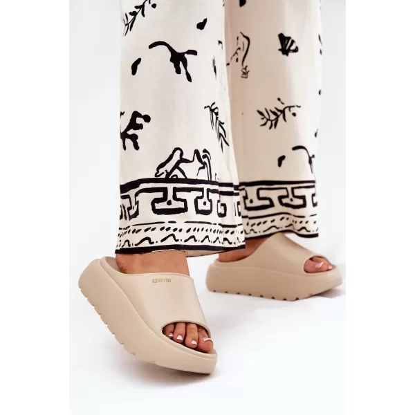  Damenhausschuhe BIG STAR RR274A569 BEIGE Big Star Shoes 