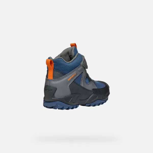  Stiefeletten für Jungen GEOX NESAVAGE A J841WA011BCC0002 BLAU 