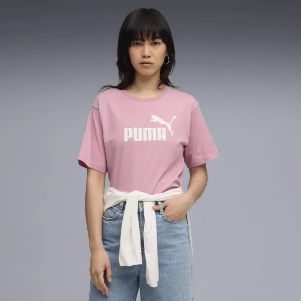 Damen-T-Shirt PUMA ESS NO. 1 LOGO RELAXED TEE 684970-65 AUSGEGLICHENES ROSA 
