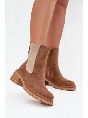 Damenschuhe mit Absatz BOTO ZORALIA 38881 KHAKI