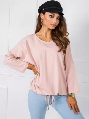Damenbluse BASIC FEEL GOOD TP-BZ-5472.00P LEUCHTEND ROSA
