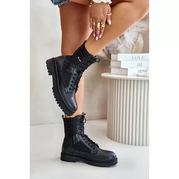  Herrenschuhe BIG STAR OO174164 SCHWARZ Big Star Shoes 