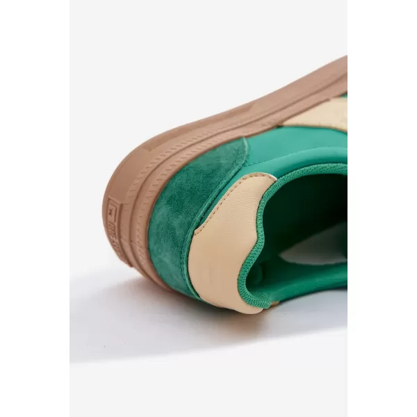  Damen-Sneaker BIG STAR TT274163 GRÜN Big Star Shoes 