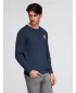 Herren-Sweatshirt OMBRE B1713 MARINEBLAU