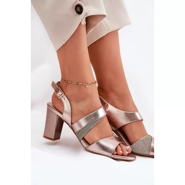  Damensandalen SERGIO LEONE SK866 PLATIN 