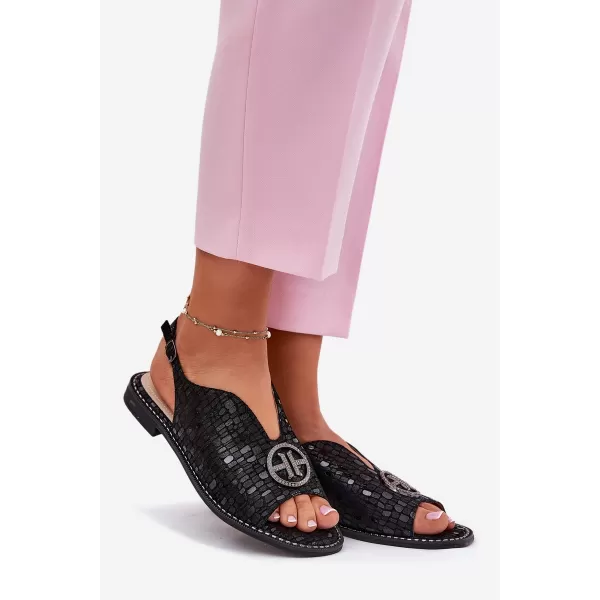  Damensandalen S.BARSKI KV51-094 SCHWARZ 
