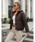 Damenjacke DSTREET TY5670 BRAUN