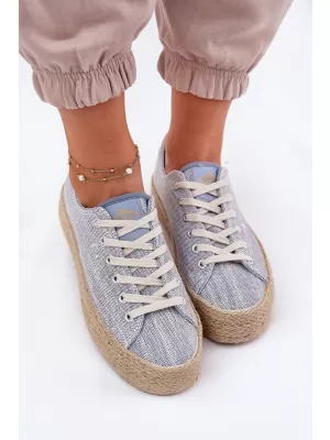Damen-Sneaker LEE COOPER LCW-25-02-3284 HELLBLAU