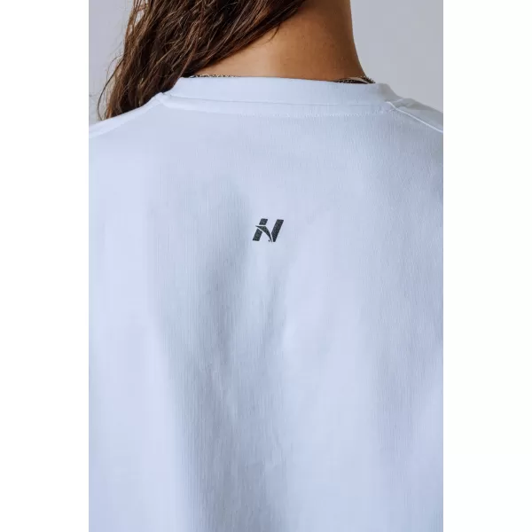  T-Shirt mit entspannter Passform POWER 894 WHITE Nebbia 