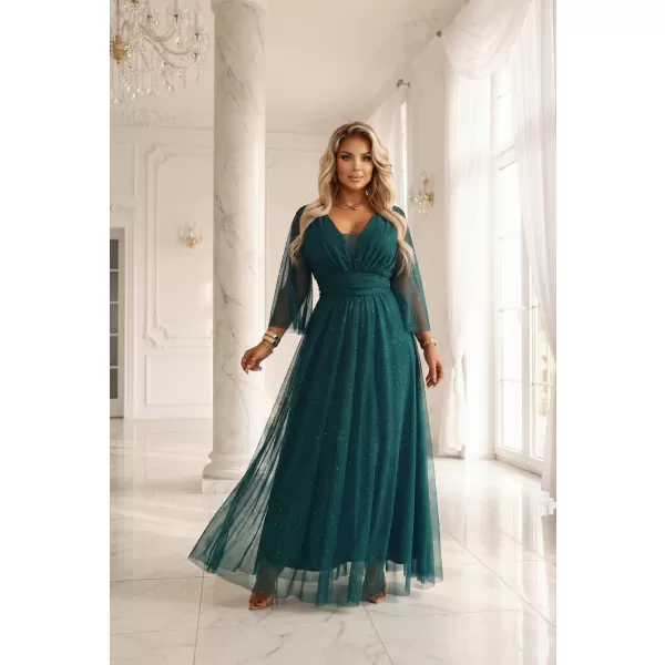  Kleid NUMOCO 654-1 FLASCHENGRÜN 