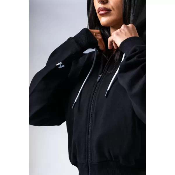  Kapuzenpullover mit Reißverschluss POWER 895 BLACK Nebbia 