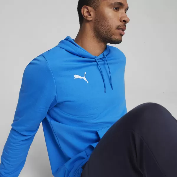  Herren-Sweatshirt PUMA TEAMGOAL CASUALS HOODY 658618_02 IGNITE BLUE/ IGNITE BLAU/PUMA WEIß 