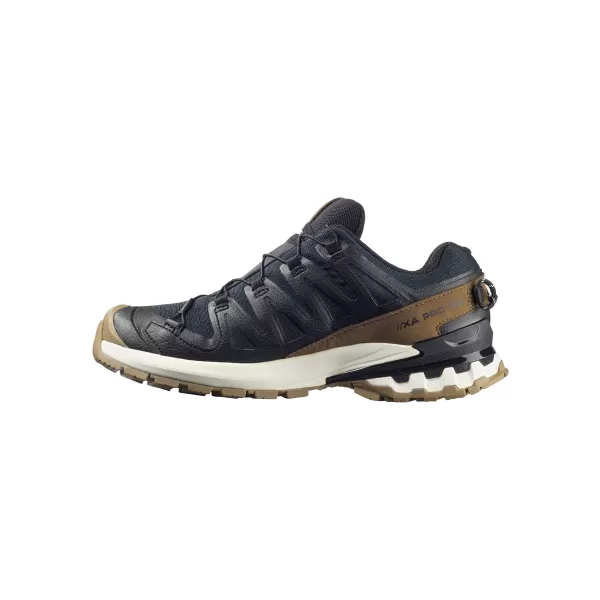  Herrenschuhe SALOMON XA PRO 3D V9 GTX LIFELONG M L47963800 SCHWARZ/KOJOTENBRAUN/VANILLEEIS 