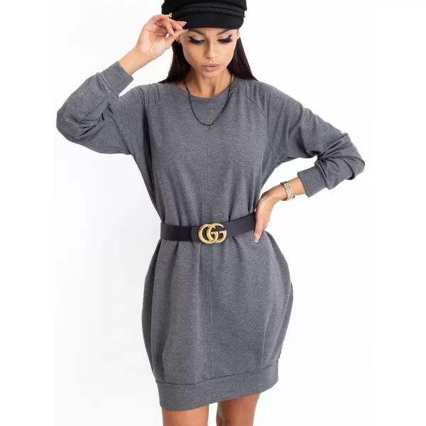  Kleid BASIC FEEL GOOD RV-TU-5184.93P DUNKELGRAU 