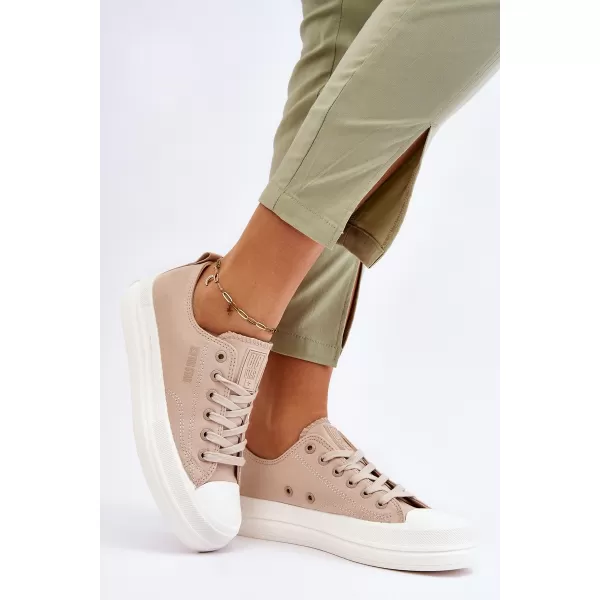  Damen-Sneaker BIG STAR LL274969 BEIGE Big Star Shoes 