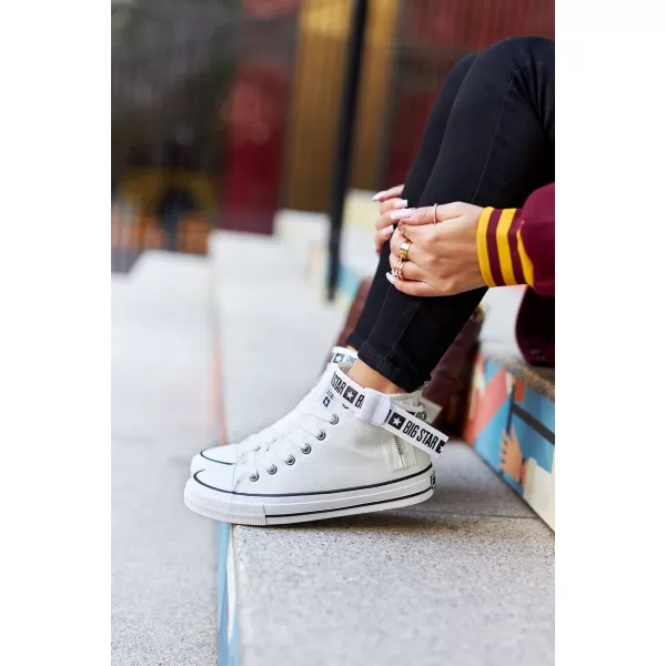  Damen-Sneaker BIG STAR GG274027 WEISS Big Star Shoes 