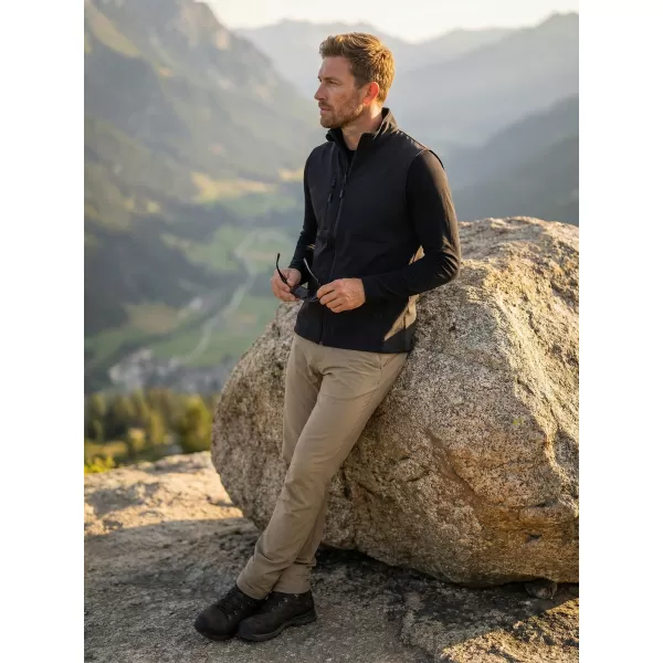  Herren-Softshellweste ALTISPORT NoPrint NP/ALM865 EBENHOLZGRAU 