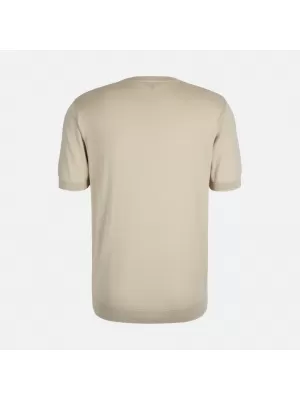 Herren-T-Shirt GEOX KNIT G012316 BEIGE