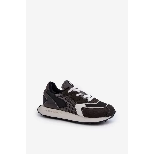  Herren-Sneaker BIG STAR NN174347 SCHWARZ Big Star Shoes 