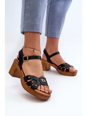 Damensandalen EVENTO ASSAMES SCHWARZ