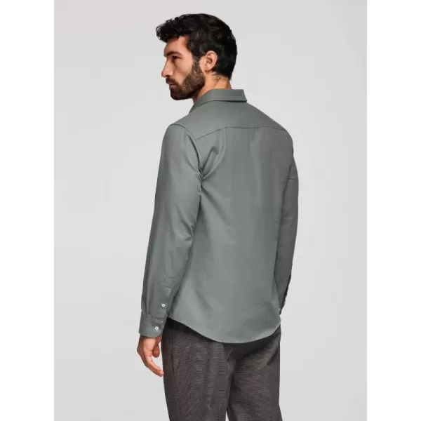  Herrenhemd OMBRE K694 KHAKI 