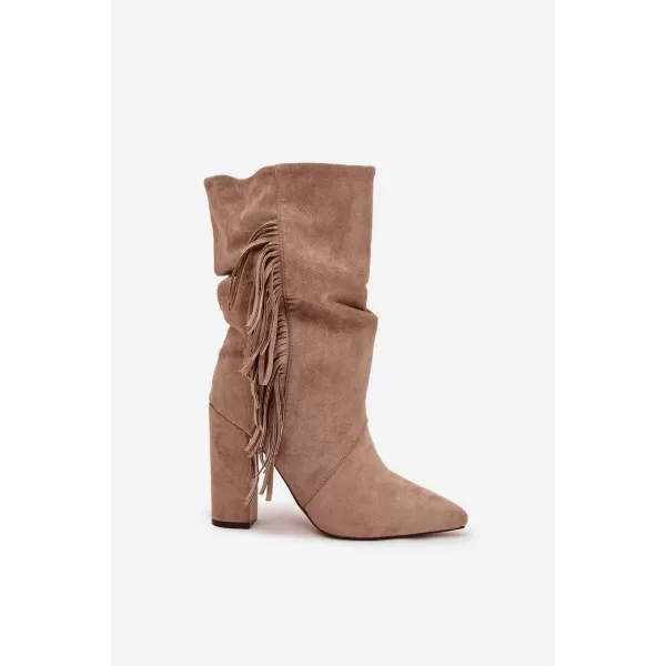  Damenschuhe mit Absatz BOTO DARLINA 40513 KHAKI 
