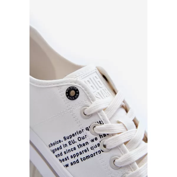  Herren-Sneaker BIG STAR LL174204 WEISS Big Star Shoes 