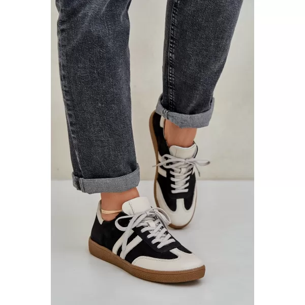  Damen-Sneaker ZAZOO N1068 SCHWARZ 