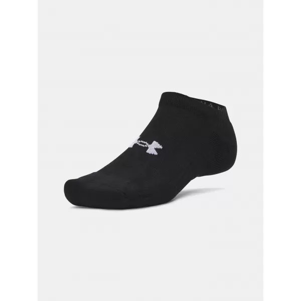  Socken UNDER ARMOUR PERFORMANCE COTTON 3PK NS 6009683-008 SCHWARZ 