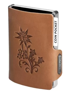 Geldbörse MONDRAGHI Silhouette Edelweiss KARAMELL