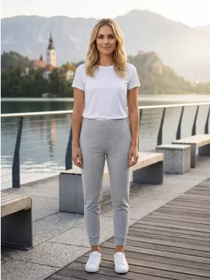 3/4-Hose für Damen SAM 73 WS 720 HELLGRAU