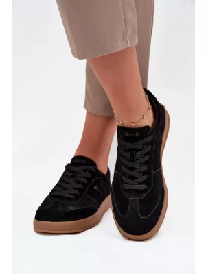 Damen-Sneaker BIG STAR SS274673 SCHWARZ Big Star Shoes