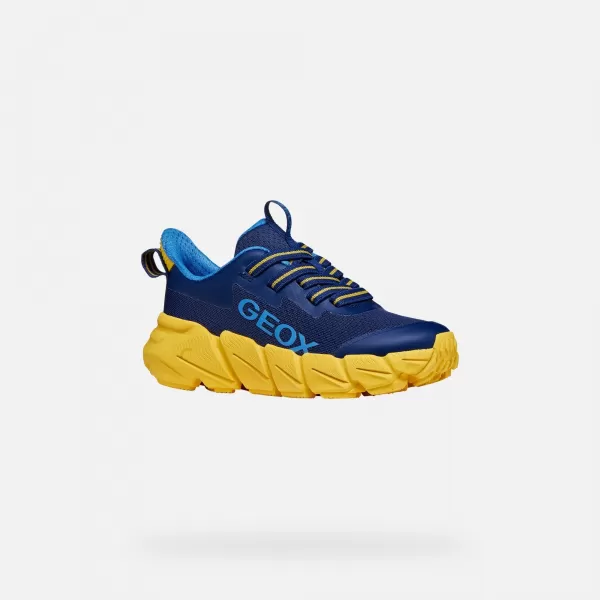  Turnschuhe für Jungen GEOX FLEXYPER FAST J46N1A0149JC0657 DUNKELBLAU 