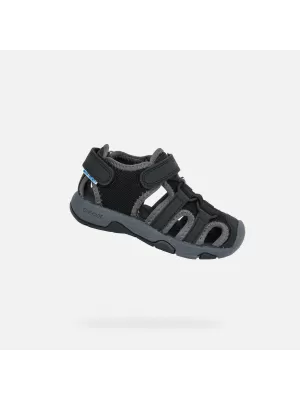 Sandalen für Jungen GEOX MULTY B650FA05014C9999 SCHWARZ