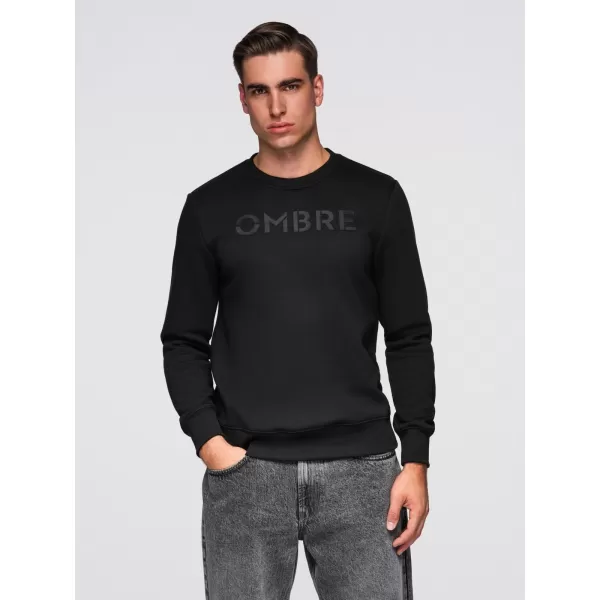  Herren-Sweatshirt OMBRE B1711 SCHWARZ 