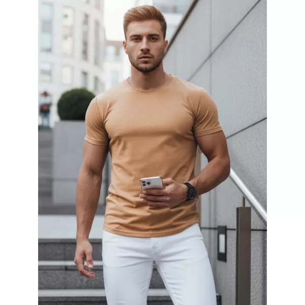  Herren-T-Shirt DSTREET RX5623 KAMEL 