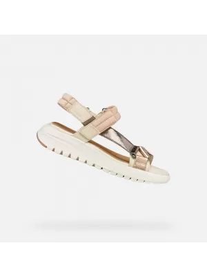Damensandalen GEOX FLEXTRIDE S G013069 BEIGE