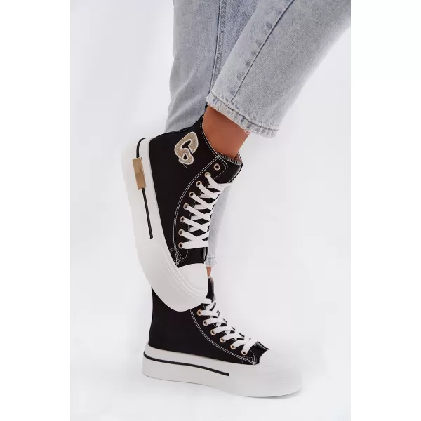  Damen-Sneaker BOTO MELORIA 41372 SCHWARZ 