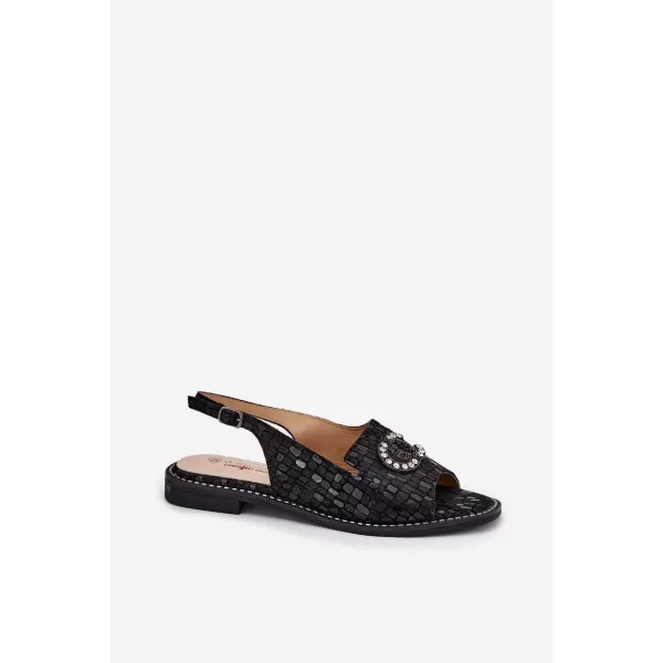  Damensandalen S.BARSKI KV51-096 SCHWARZ 