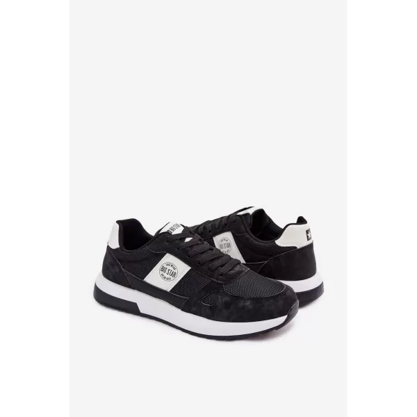  Herren-Sneaker BIG STAR TT174352 SCHWARZ Big Star Shoes 